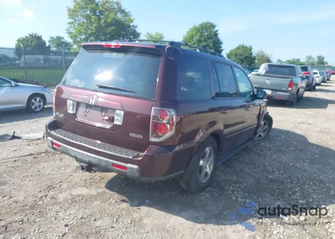 2007 Honda Pilot Ex-L z USA, uszkodzony, nr VIN 2HKYF18737H538312
